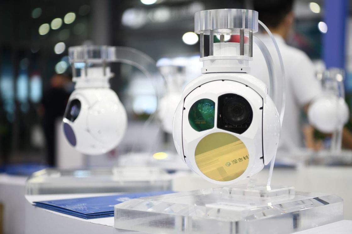 Cảm biến 2 trục Mutiple 1535nm Laser Rangefinder Hệ thống hình ảnh tải trọng trên không UAV