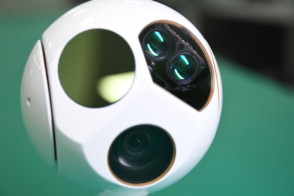 Máy đo tầm xa laser Camera quang điện ba trục 1kg EO IR Sensor Độ phân giải 640x512