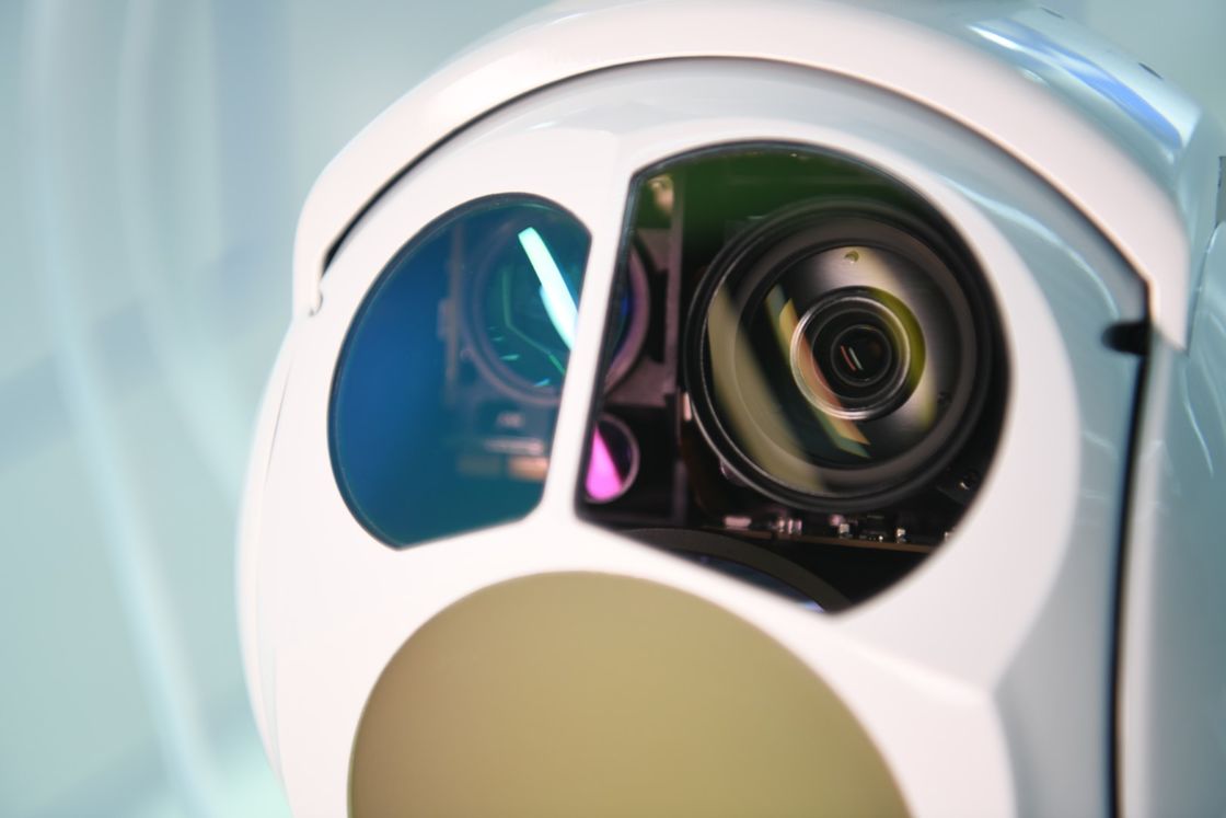 Máy ảnh Gimbal UAV nhiệt hồng ngoại sóng dài 63mm không được làm mát với cảm biến 30X EO