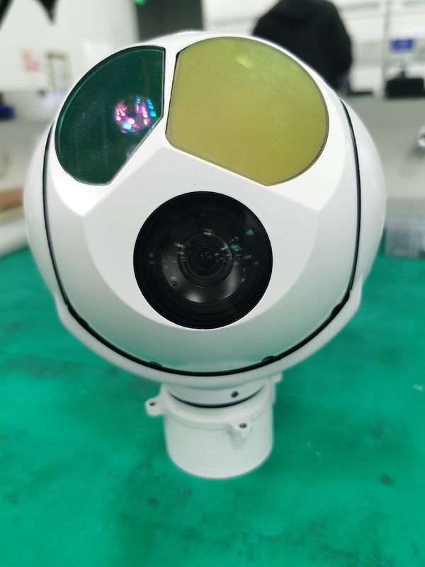 Cảm biến hồng ngoại 35mm Hệ thống theo dõi quang điện Máy ảnh UAV Gimbal có đầu ra IP
