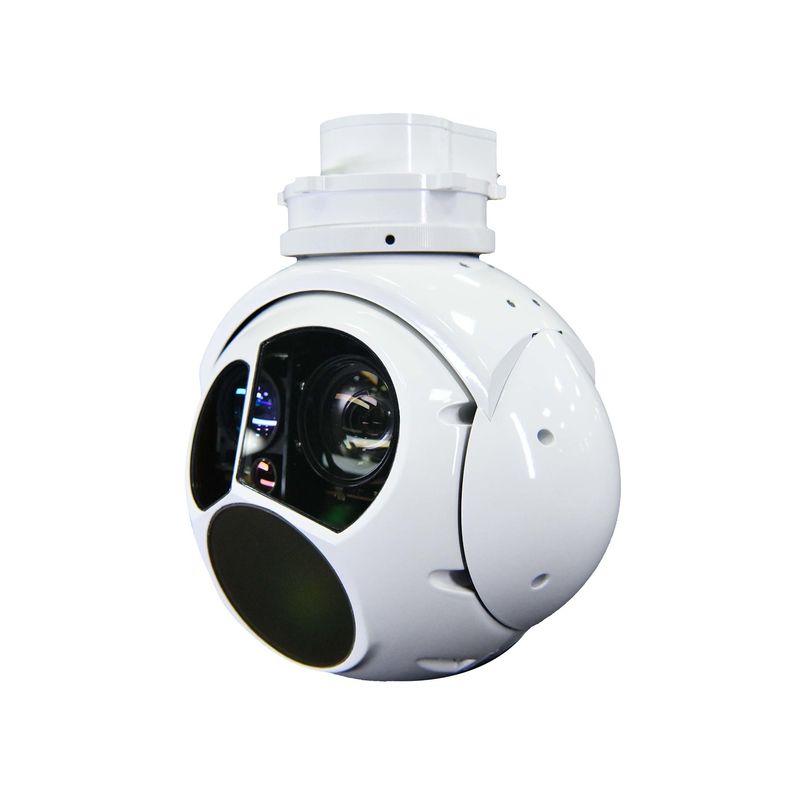 TS02 Hai trục độ phân giải cao LWIR UAV nhiệt tải trọng Gimbal Sensor Camera với Zoom