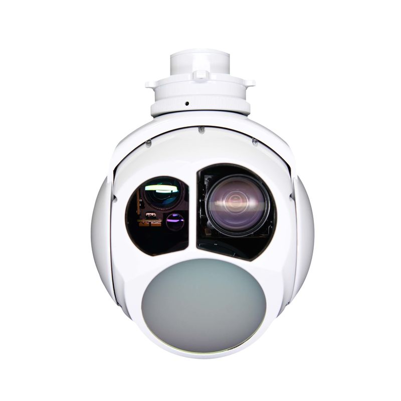 4k HD LWIR PTZ 30x Optical Zoom UAV Camera an ninh nhiệt để phát hiện