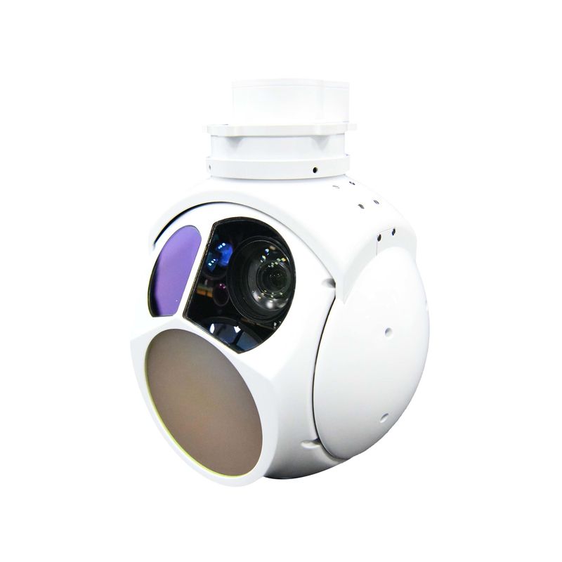 4k HD LWIR PTZ 30x Optical Zoom UAV Camera an ninh nhiệt để phát hiện