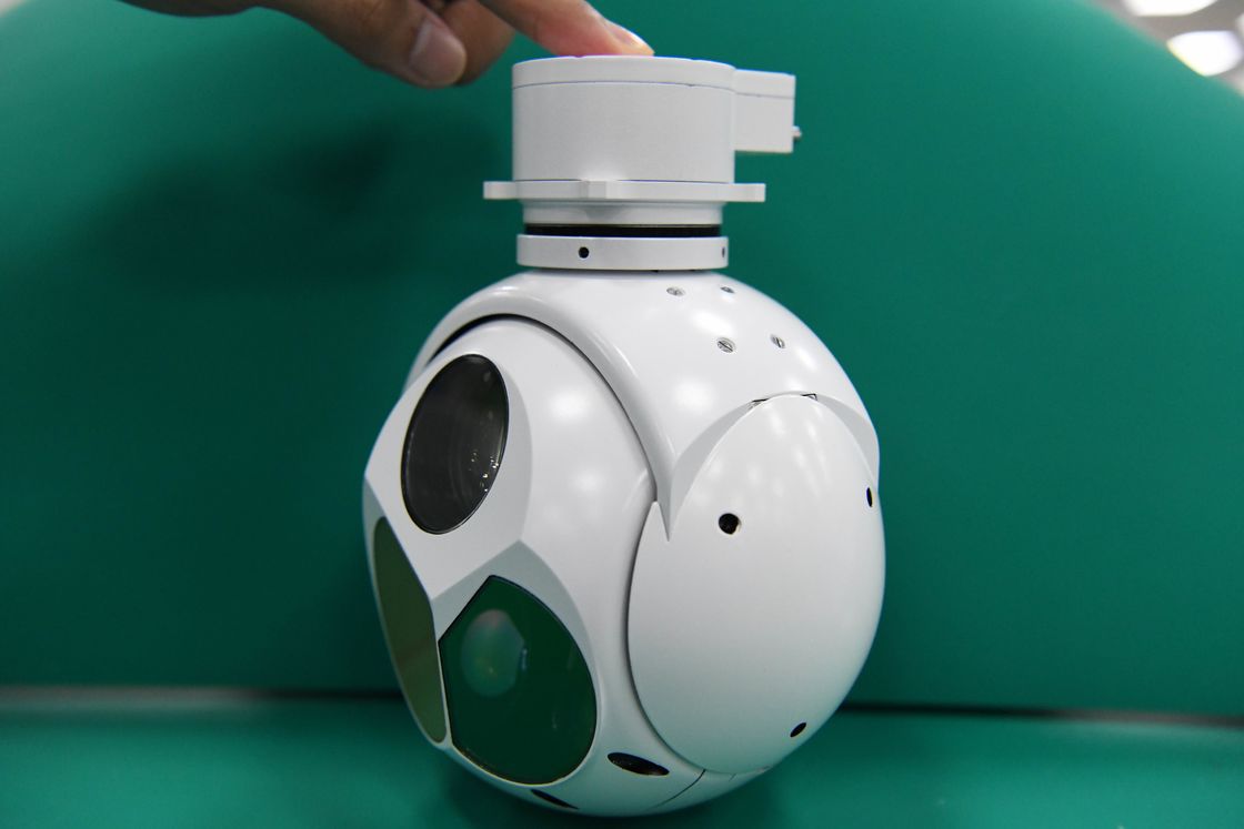 TS130C-01 Ba trục tải trọng EO chụp nhiệt hồng ngoại Laser rangefinder Drone UAV Camera HD 1080p